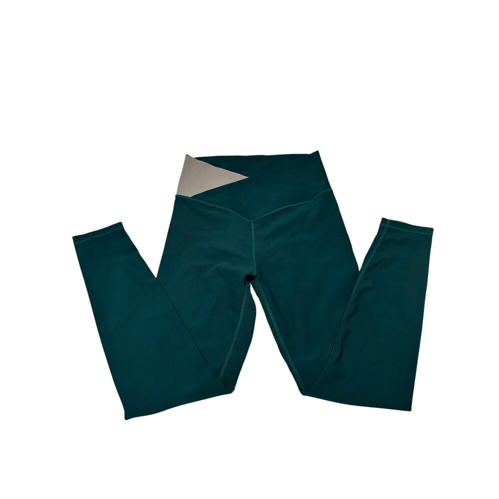 WILO The Label High Waist Compression Leggings Women's Medium Teal Green
